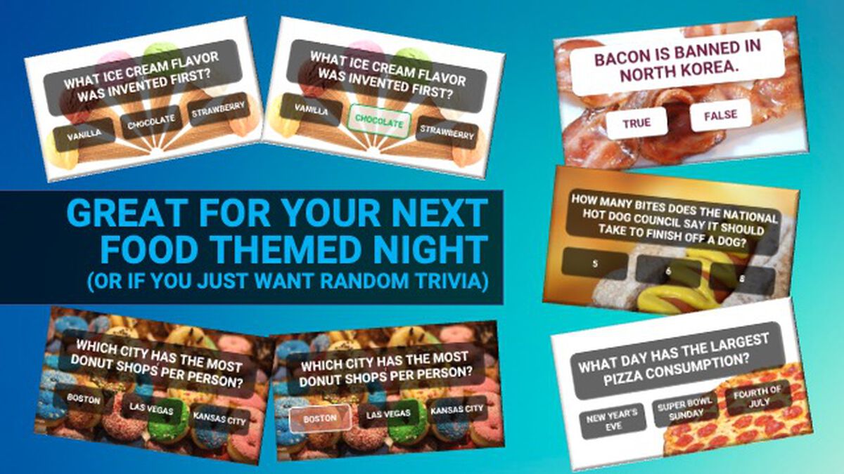 Food Trivia Bundle image number null